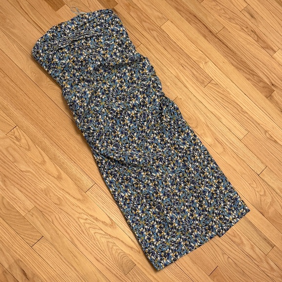 Anthropologie The Soleil Slim Strapless Midi Dress - Picture 5 of 8